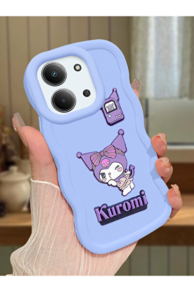 ucuc Redmi 15C 4G Uyumlu Mavi Silikon Kılıf Kamera Korumalı Darbe Emici Tasar...