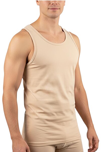 Fanilam Jiber Modal Cotton Men's Undershirt 3-Piece Soft Textured Flexible Un...