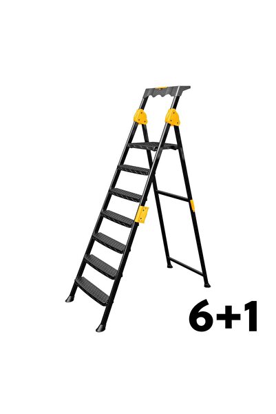 SGS 6+1 BASAMAKLI METAL MERDİVEN (PROSTEP) SGS1176