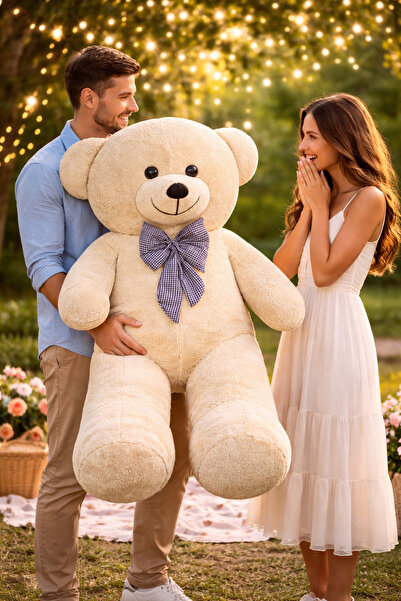Özgüner Oyuncak 160140 Büyük Boy Peluş Ayıcık – Dev Sevgiliye Hediye Teddy Bear