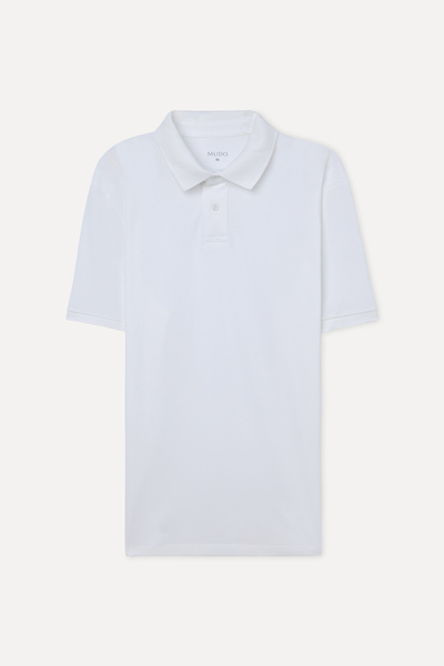 Mudo Erkek Siyah Polo Yaka T-Shirt