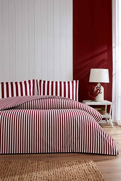 Özdilek Cabana Line Single Elastic Sheet Duvet Cover Set