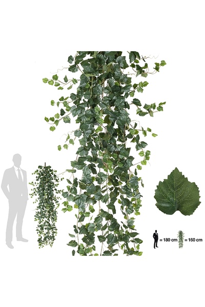 Roberto Rossi Vita de vie artificiala 160 cm verde inchis cu verde deschis cu...