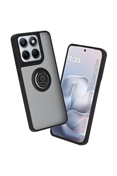 Techsuit Husa pentru Motorola Edge 70 Fusion, Glinth, protectie antisoc, negru