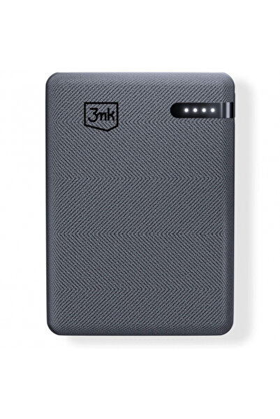 3MK Εξωτερική μπαταρία, 3MK, 5000mAh, 12W, Γκρι