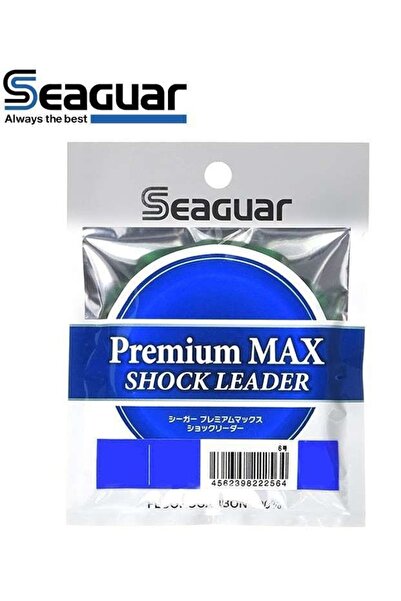 seaguar خيط صيد ممتاز من نوع ماكس 100% إف سي شوك ليدر 30 متر قياسي - 0.37 ملم