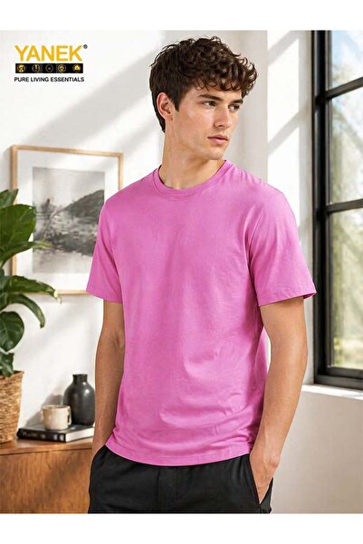 YANEK Round neck t-shirt, crew neck tee, casual t-shirt, unisex t-shirt