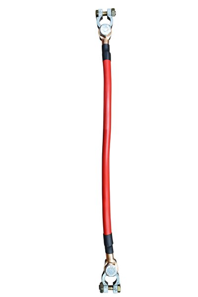 Advo AKÜ BAĞLANTI KABLOSU 45CM 50MM KUTUBAŞLI KIRMIZI