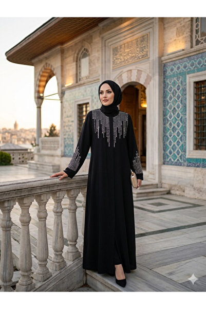 HAFSA Tesettür Abiye Ferace Abaya
