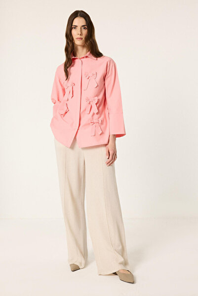 Touché Privé Poplin Shirt with Bow