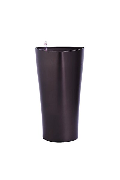 Roberto Rossi Умен саксия H25.5x15x15 см RobertoRossi mini Delta coffee