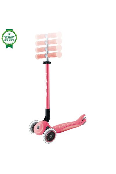 Globber Πατίνι ELITE GLOW, ρυθμιζόμενο τιμόνι 4 επιπέδων, αναδιπλούμενο, ρουλ...