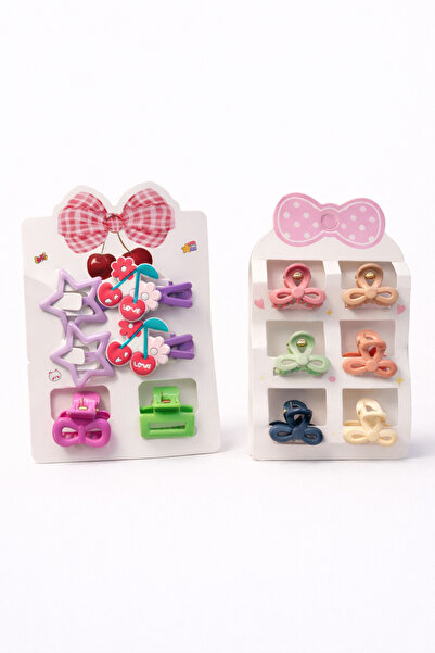 KZNovaStyle Colorful Latch Buckle Set 2-Pack |   Children & Daily Use Mini Ha...