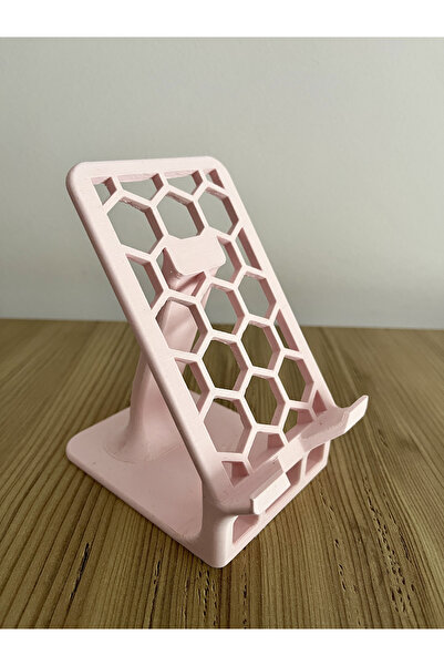 Serüven 3D Phone Stand - Desk Phone Holder - Tablet Stand - Honeycomb Design ...