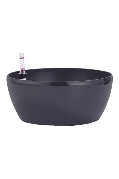 Roberto Rossi Ghiveci inteligent H8xD18 cm RobertoRossi Clasic Bowl antracit