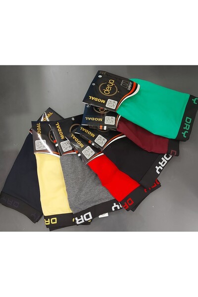DERYA ΑΝΔΡΙΚΟ MODAL SUPER FIT BOXER ΜΕ ΖΩΝΗ 12 ΤΕΜΑΧΙΑ