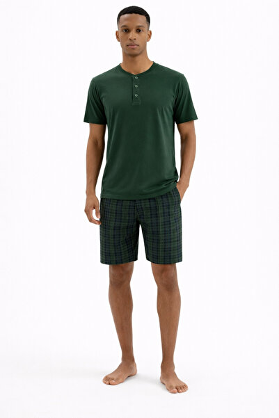 YUYİ KLY 100% ΒΑΜΒΑΚΙ ΚΟΥΜΠΩΤΟ ΓΙΑΚΑ ΚΑΡΟ ΣΧΕΔΙΟ ΑΝΔΡΙΚΟ ΚΟΝΤΟΜΑΝΙΚΟ ΣΕΤ ΠΙΤΖ...