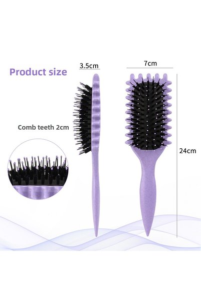 Hephaistos Curl Defining Styling Brush, 9-Row Curl Defining Brush
