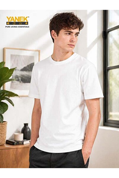 YANEK Round neck t-shirt, crew neck tee, casual t-shirt, unisex t-shirt