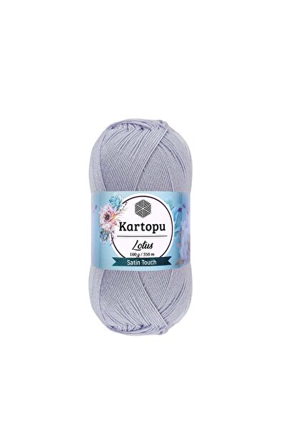 Kartopu LOTUS Merserize Görünümlü El Örgü İpliği 100 Gr RENK : K714 AÇIK LİLA