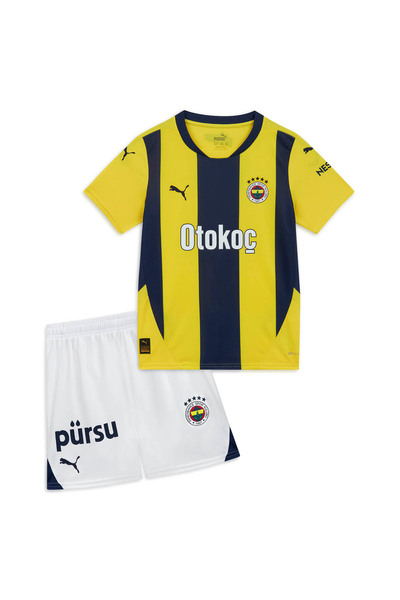 Puma Fenerbahçe 2024/25 İç Saha Çocuk Sarı Futbol Forma Takımı 77536601