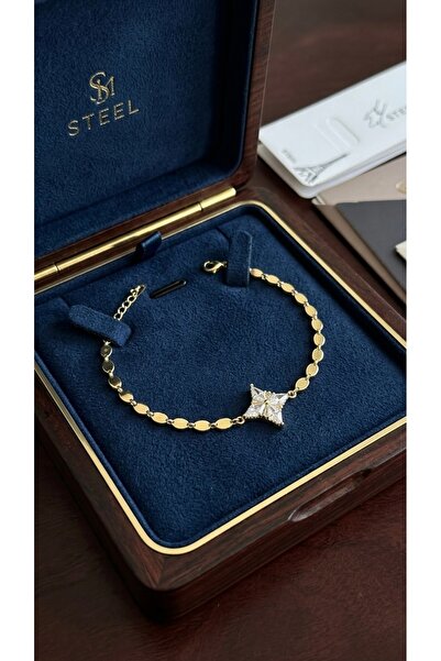 İNN JEWELLERY سوار فولاذي مضاد للصدأ ومضاد للحساسية مع شكل VIP (ضمان المستورد...