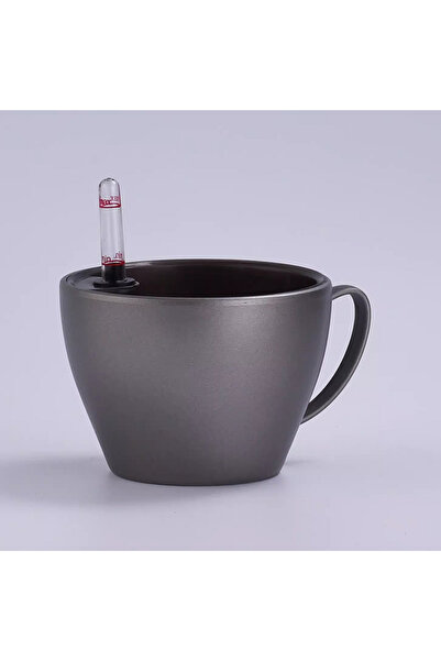 Roberto Rossi Ghiveci inteligent H16xD22 cm RobertoRossi Cup gri