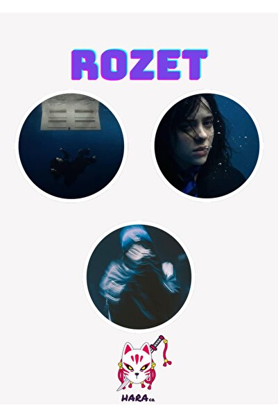 Hara Company Billie Eilish Rozet Seti 3’lü v2