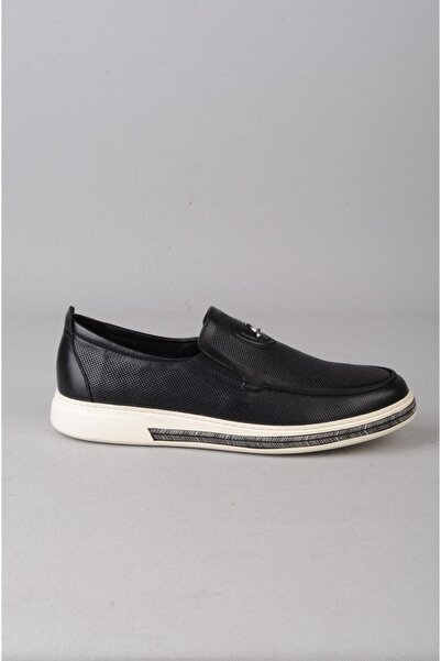 SEÇ KUNDURA Libero h1046 genuine leather men's shoe black
