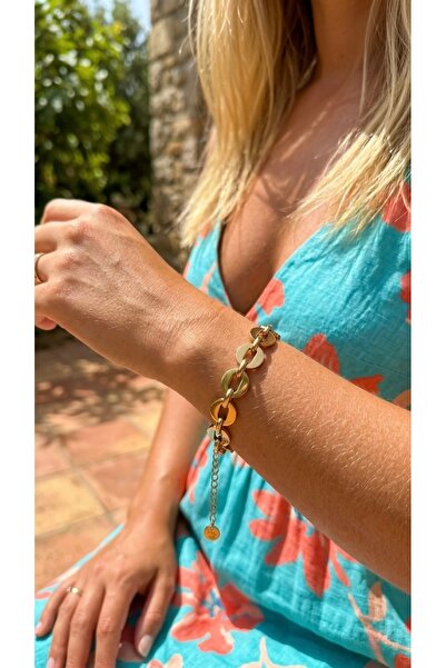 İNN JEWELLERY سوار فولاذي مضاد للصدأ ومضاد للحساسية مع شكل VIP (ضمان المستورد...