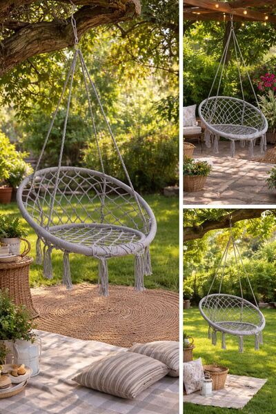 OEM Κρεμαστή καρέκλα-κούνια, μέγιστη χαλάρωση, μοντέρνος σχεδιασμός, ανθεκτικ...