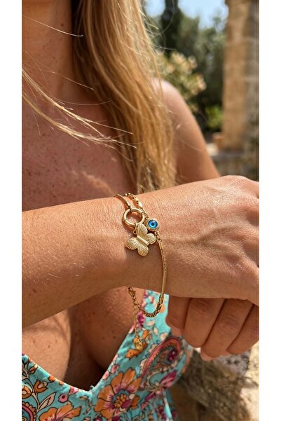 İNN JEWELLERY Steel Bracelet, Anti-Tarnish, Anti-Allergic, with Vip Figure (2...