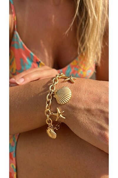 İNN JEWELLERY Steel Bracelet, Anti-Tarnish, Anti-Allergic, with Vip Figure (2...