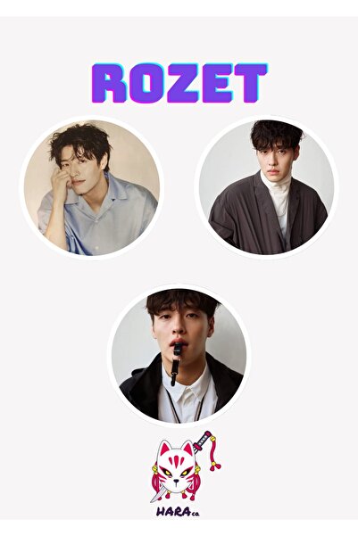 Hara Company Kang Ha Neul Rozet Seti 3’lü