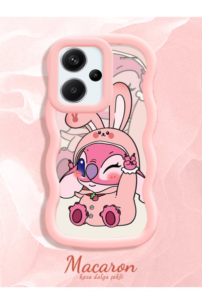 CHICASELUX Shockproof Simple Pink Silicone Phone Case Cute Pattern Compatible...