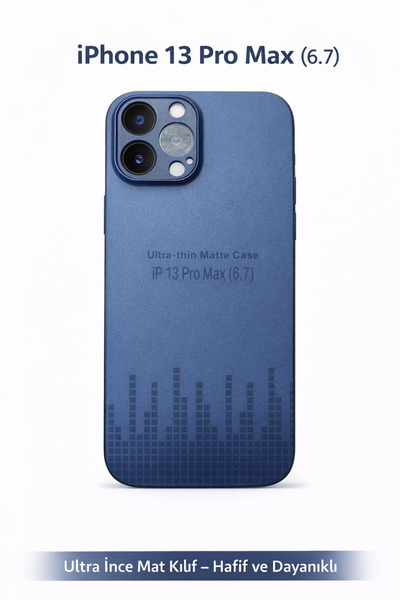VRL حافظة رفيعة للغاية غير لامعة مصممة خصيصًا لهاتف iPhone 13 Pro Max مقاس 6....
