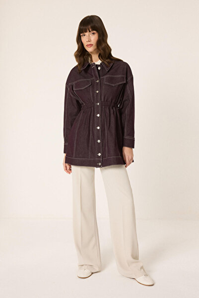 Touché Privé Denim Jacket with Sewing Details