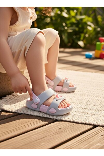 Kidessa 2247-Akınal Unisex Παιδικά Σανδάλια-Παντόφλες με Εξαιρετικά Μαλακή Εύ...