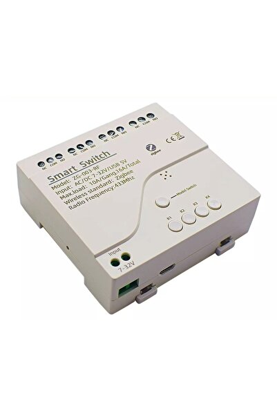 Tuya Zigbee Kuru Kontak ve Rf Özellikli Akıllı Anahtar Röle