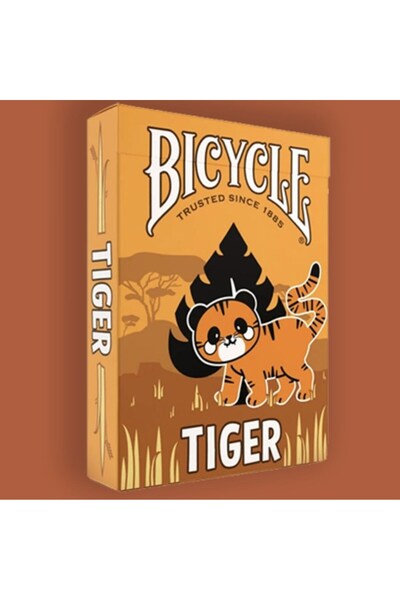 OyuncaklarÜlkesi Bicycle Tiger Premium Playing Cards Collectible Playing Card...
