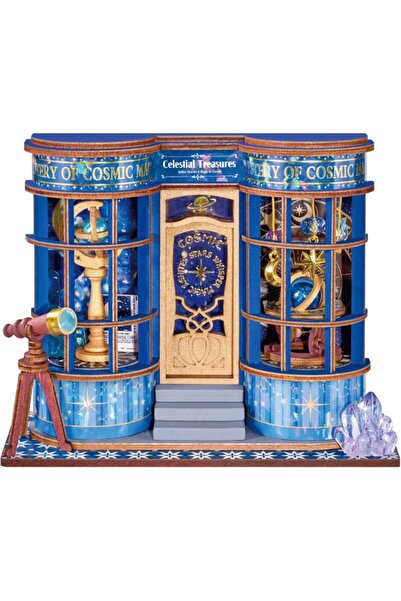 Rolife 3D Παζλ Μαγικό Αστρονομικό Κατάστημα Μίνι Σπίτι, RoLife, 85 κομμάτια