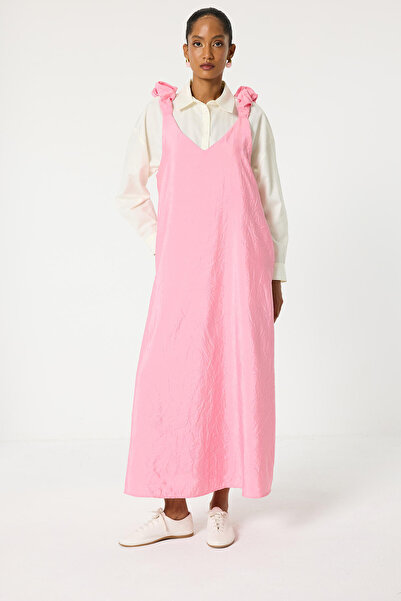 Touché Privé Shoulder Ruffle Kupra Ji̇le