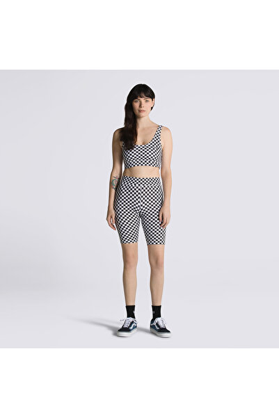 Vans Γυναικείο κολάν σε μαύρο/λευκό χρώμα με σχέδιο Flying V