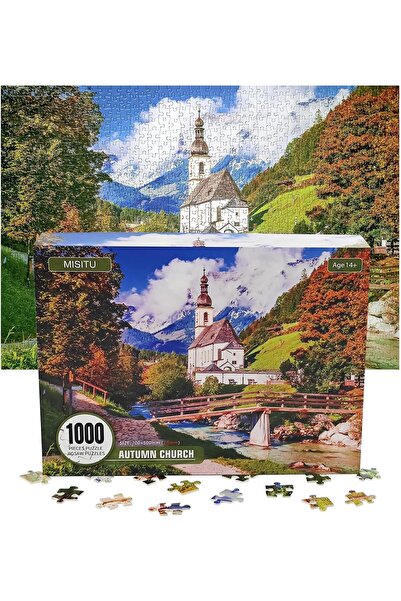 MİSİ Παζλ 1000 κομματιών για ενήλικες, εξαιρετικά δύσκολα, απαιτητικά, 70x50 εκ.