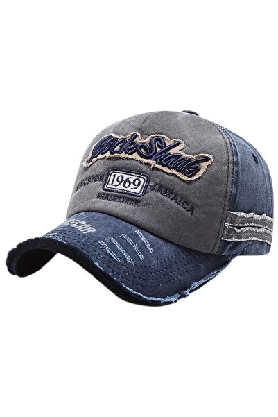 Uniquetrenders Unisex Vintage 1969 Rock Sharks Embroidered Adjustable Basebal...