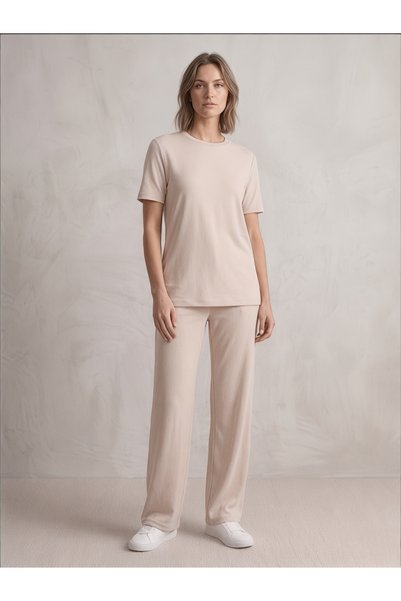 BeyzaBayram Women's Modal Palazzo Set