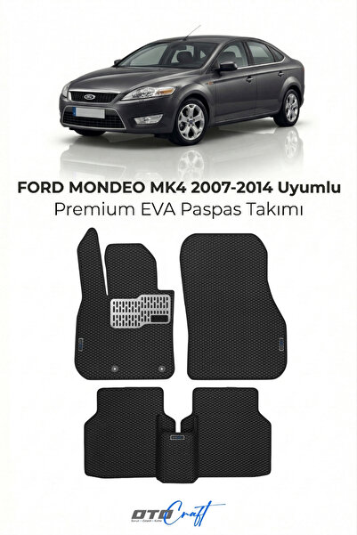 OTOCRAFT Ford Mondeo Mk4 (2007-2014) Araca Özel 3D Havuzlu Eva Paspas Tam Set...