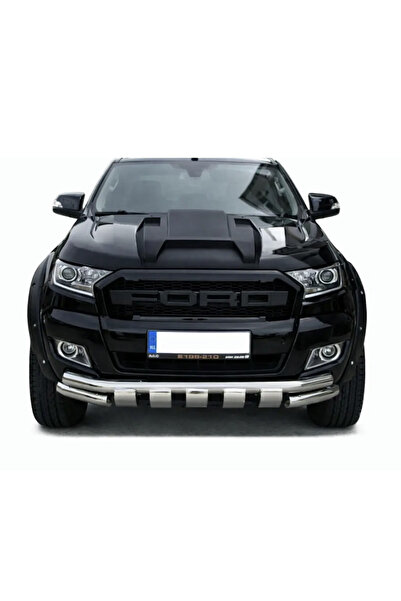 TMZ Garage Ford Ranger T6 T7 T8 2012-2022 Shark Ön Tampon Koruma Demiri Krom ...