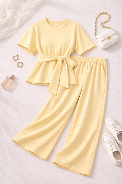 legends butik Γυναικείο Σετ 2 τεμαχίων από ύφασμα Modal – Ψηλόμεσο, με δέσιμο...