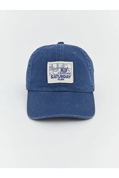 LC Waikiki ACCESORII LCW Șapcă pentru băieți cu imprimeu Indigo Florida